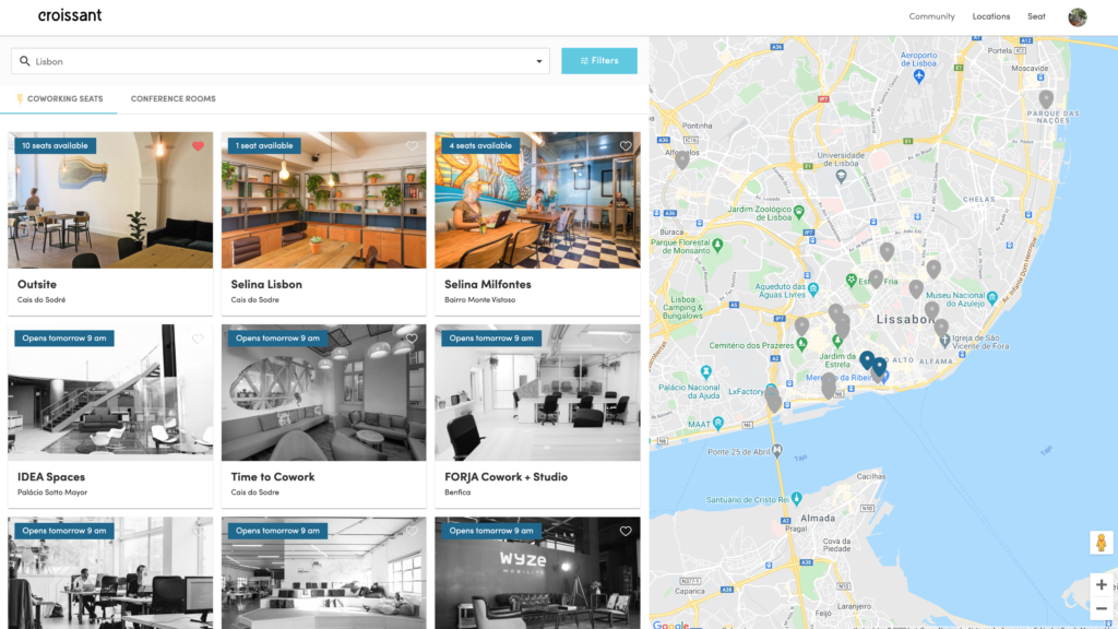 Co-working Spaces in Lissabon